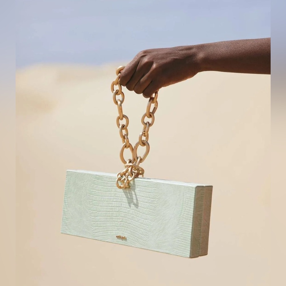 Cult Gaia Calla Wristlet Clutch